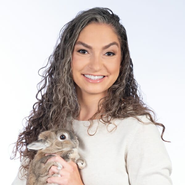 Dr. Teodora (Teddy) Hristova with pet