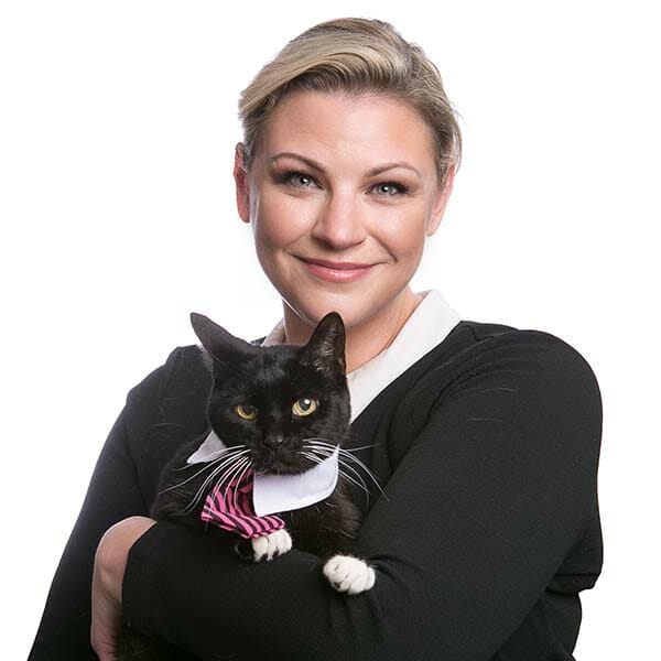 Dr. Rochelle Prudic with pet