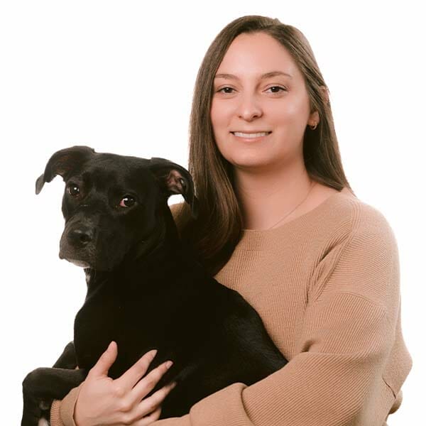 Dr. Nicole Mirabella with pet