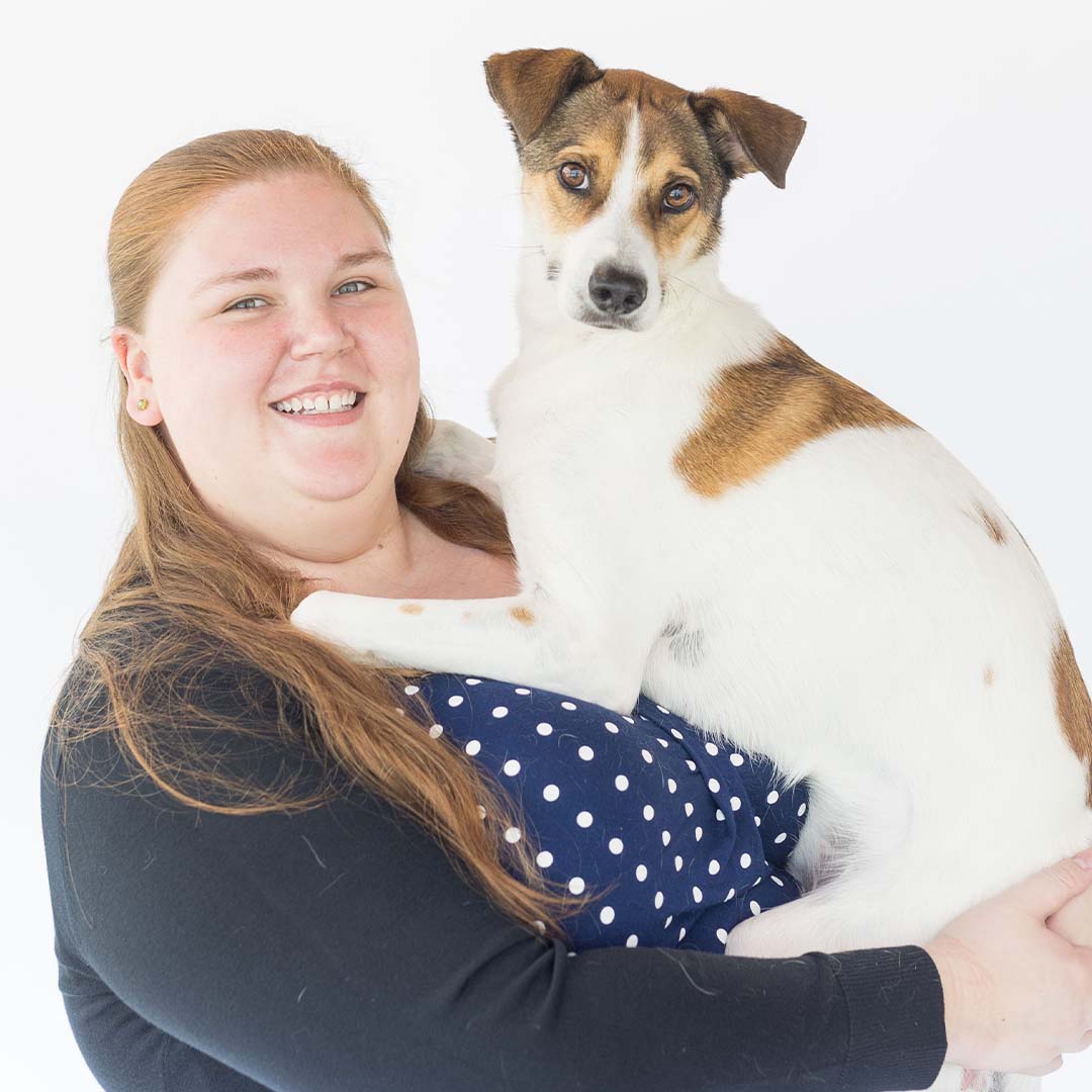 Dr. Bernadette Prettegiani with pet