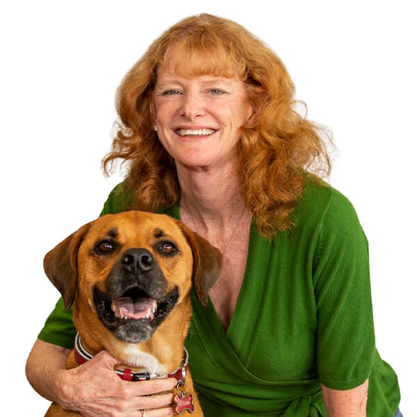 Dr. Jenifer Lunney Brayley with pet