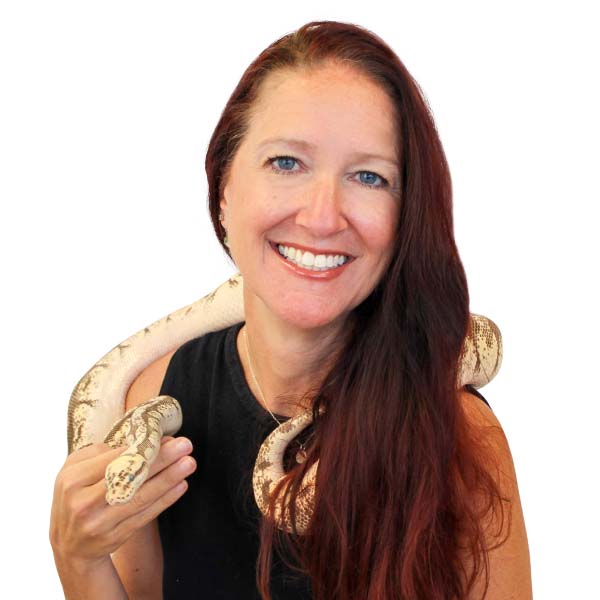 Dr. Jamie Paglia with pet