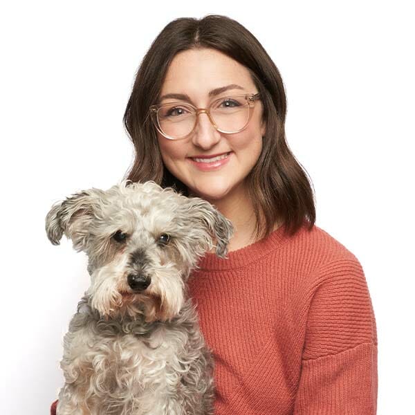 Dr. Cody Mannino with pet