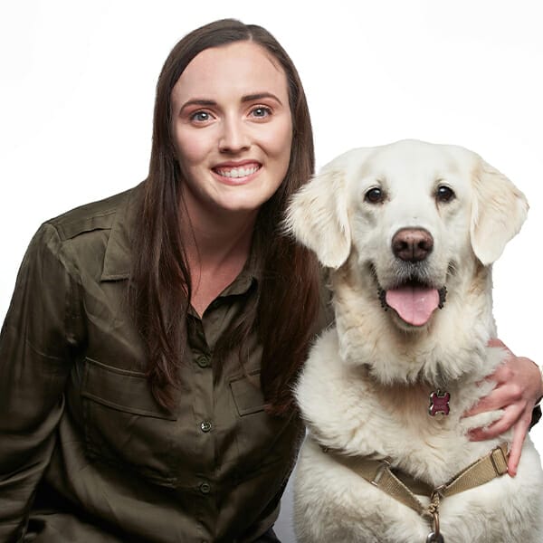 Dr. Rebekah Joyner with pet