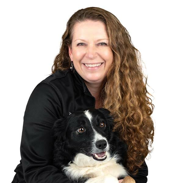 Dr. Jean Loonam with pet