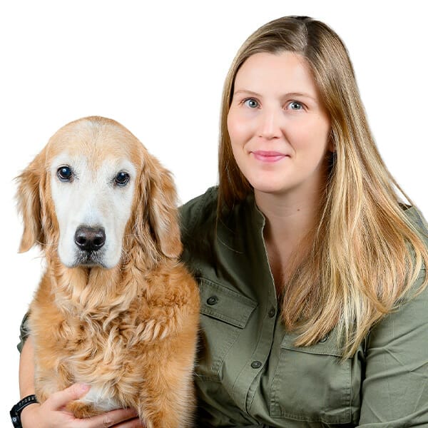 Dr. Allison Mooney with pet