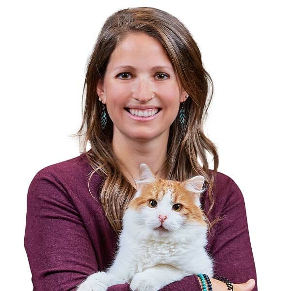 Dr. Sami Pederson with pet