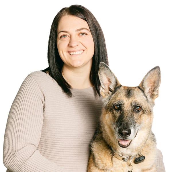 Dr. Cheyenna McGuire and pet