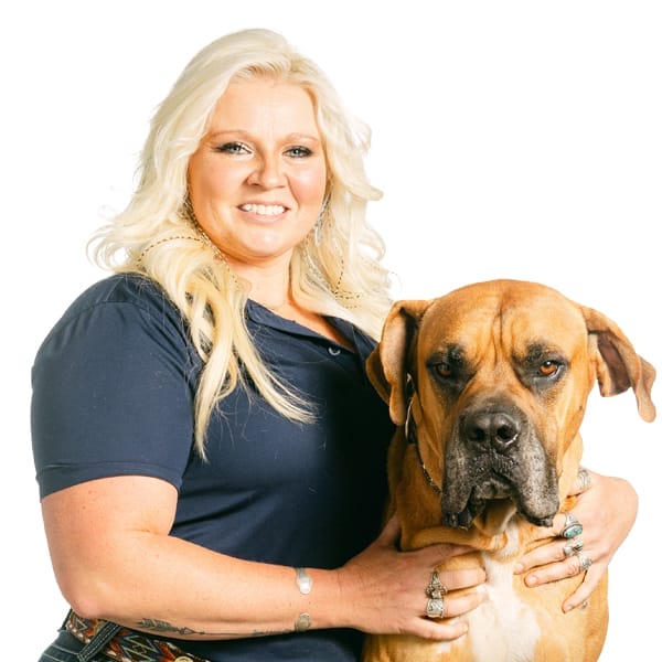 Dr. Stacy Thacker and pet