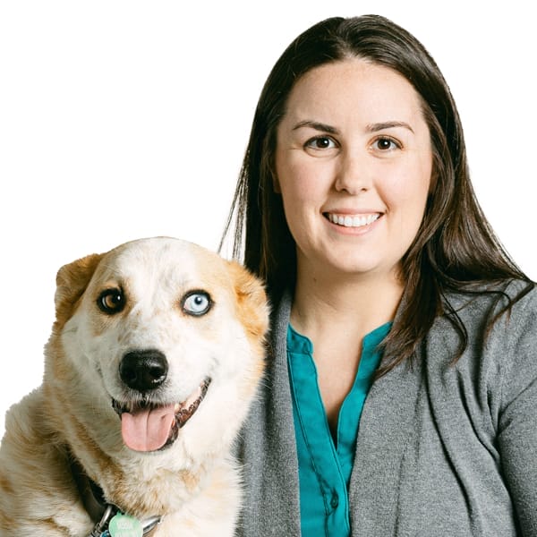 Dr. Jane Hostomsky with pet