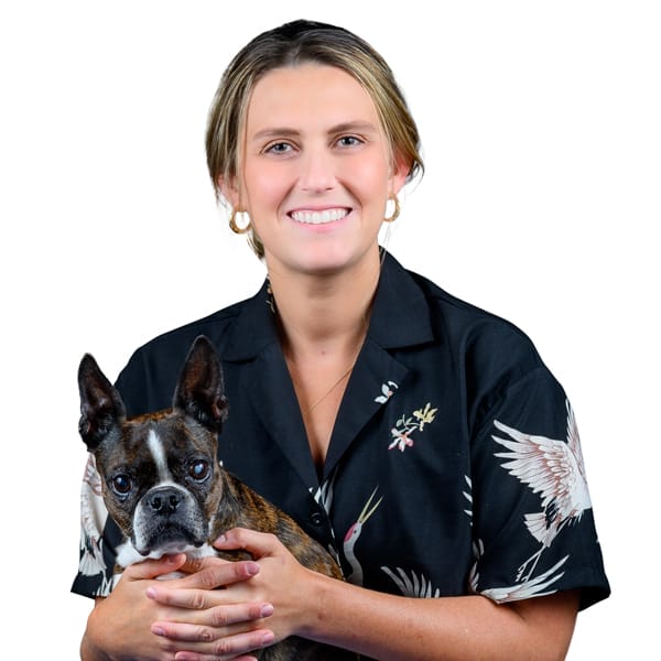 Dr. Marjorie with pet