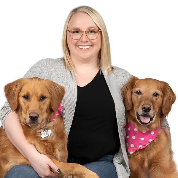 Dr. Kristine Walters with pets