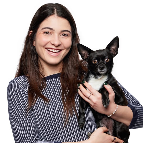 Dr. Michelle Mordukhaev with pet