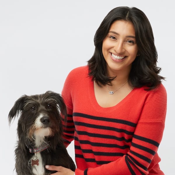 Dr. Atalie Delgado with pet