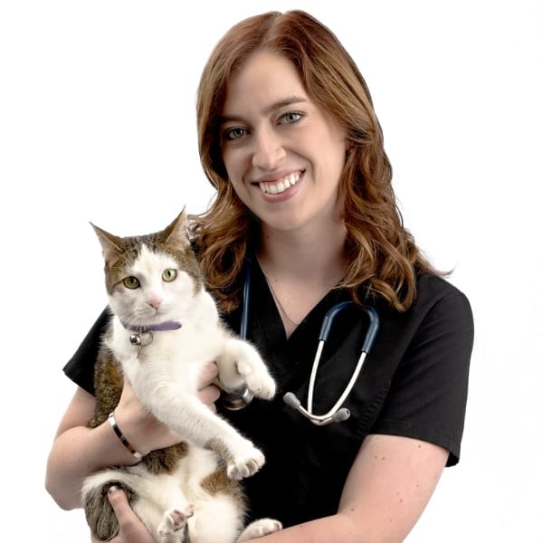 Dr. Sydney Schiavone with pet