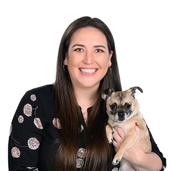 Dr. Adrienne Felix with pet