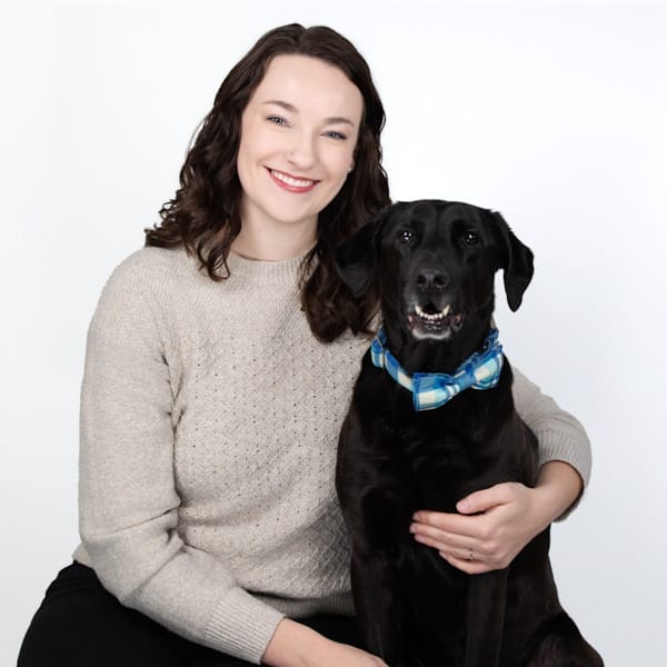 Dr. Shana Wilde with pet