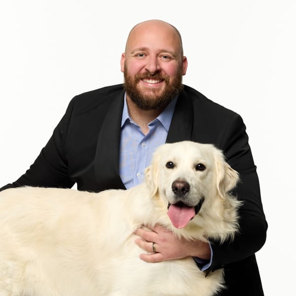 Dr. Bo Bolinger with pet