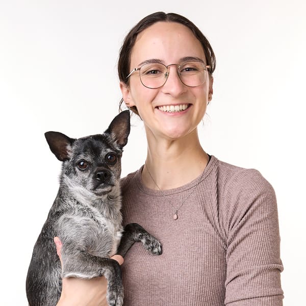 Dr. Angelina Smith with pet