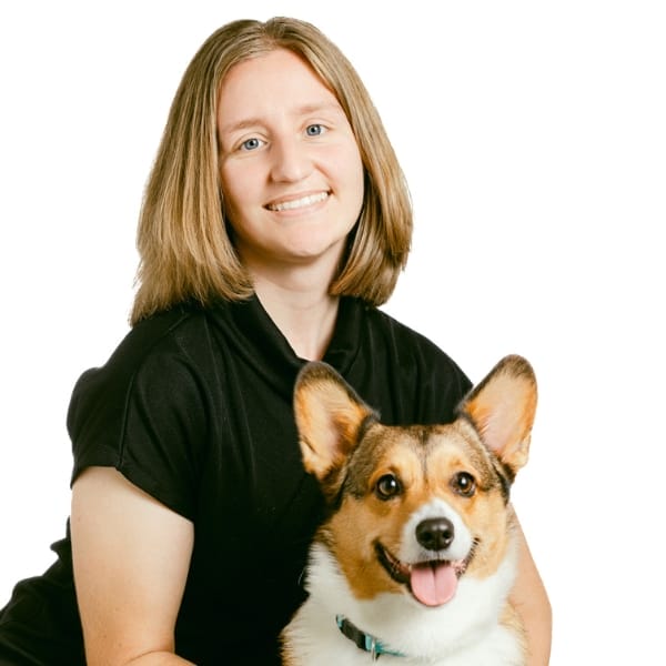 Dr. Lori Lyons with pet