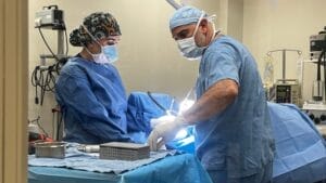 surgery from foreign object pet with surgeon karl maritato