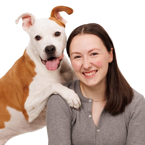 Dr. Maria Giorgi with pet