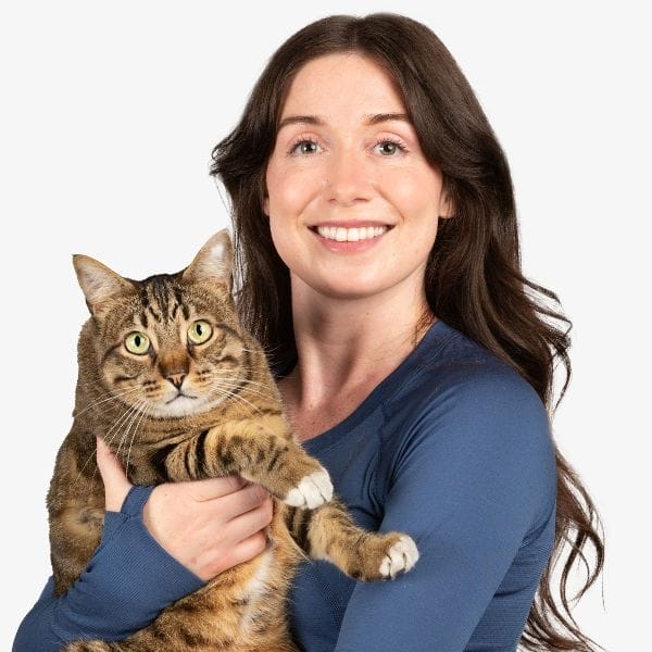 Dr. Nicole McClure with pet