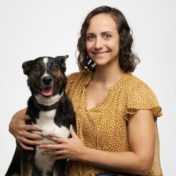 Dr. Nicholle Jenkins with pet