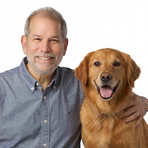 Dr. Randy Itkin with pet
