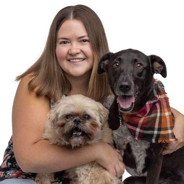 Dr. Courtney O'Connor with pets