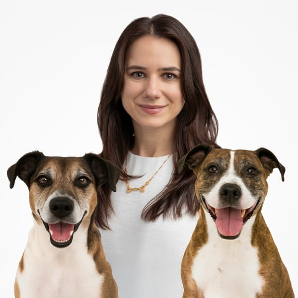 Dr. Cristina Mastromonaco with pets