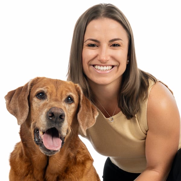 Dr. Kassandra Watson with pet