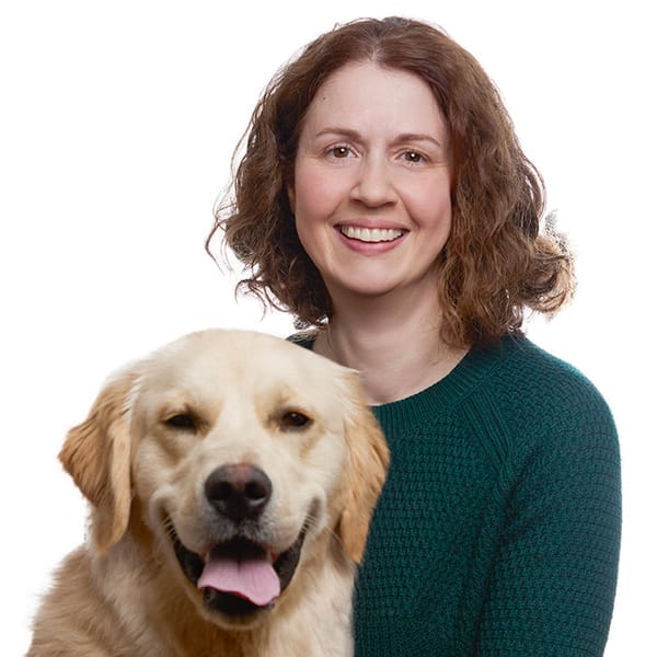 Dr. Jennifer Mahoney with pet